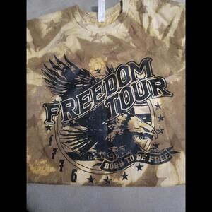 Freedom Tour Tie dyed Shortsleeve Tshirt